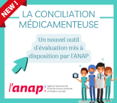 Nouvel outil ANAP « conciliation médicamenteuse »